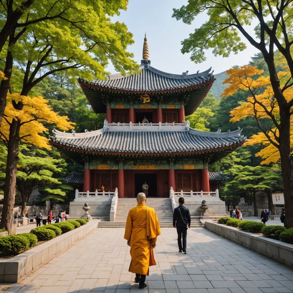 Comment organiser une visite des temples bouddhistes en Corée du Sud?