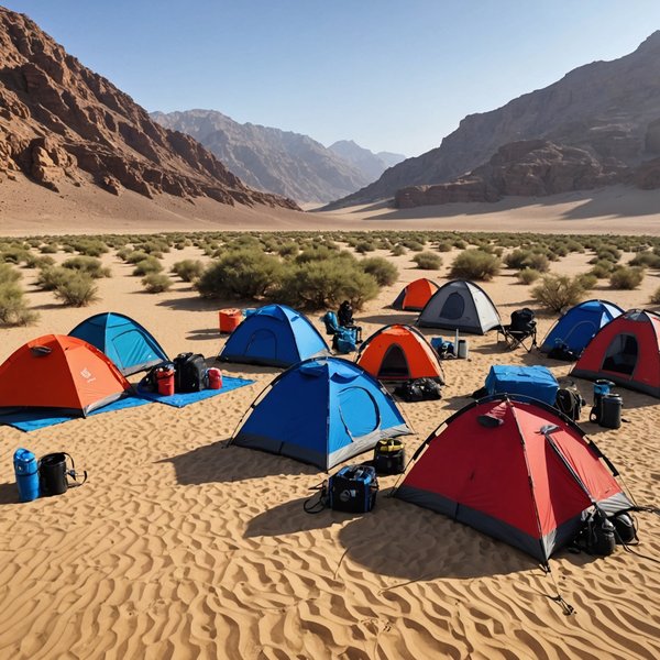 Comment organiser un camping pour une expédition de plongée sous-marine en mer Rouge?