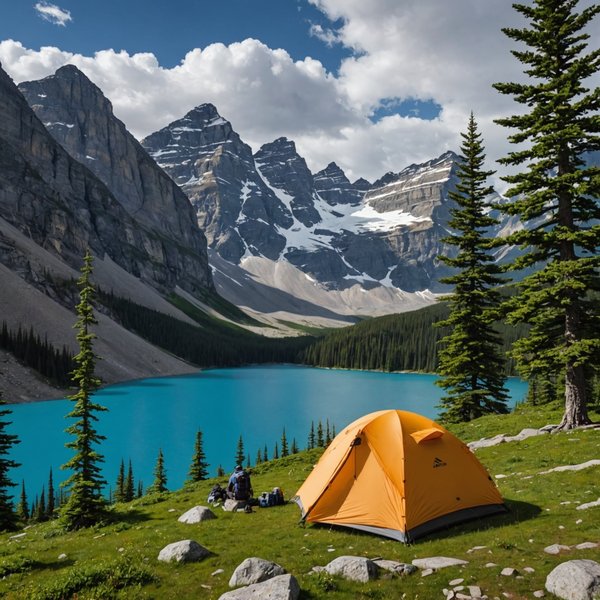 Comment organiser un camping pour une expédition de randonnée dans les Rocheuses canadiennes?