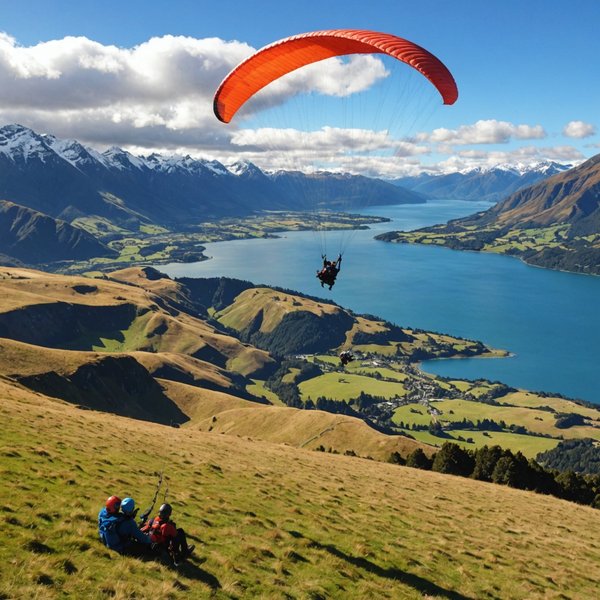 Quels sont les meilleurs spots pour une expérience de parapente en Nouvelle-Zélande?