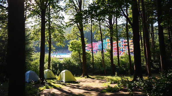 Évadez-vous au camping bretagne avec son parc aquatique paradisiaque