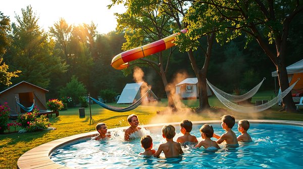 Les campings avec parc aquatique : le choix parfait pour l'été !